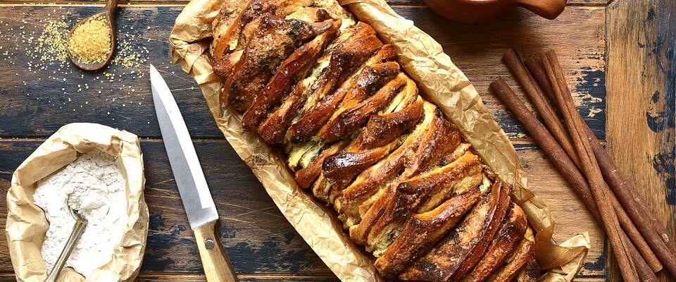 Vi får ikke nok av kanelboller; lag dem som et brytebrød og det rekker til flere