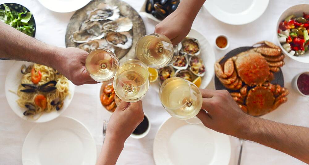 Champagne og sjømat fra Byssa – kan det bli bedre?