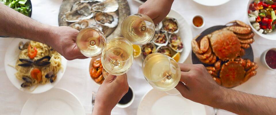 Champagne og sjømat fra Byssa – kan det bli bedre?