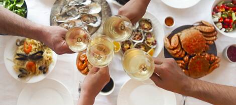 Champagne og sjømat fra Byssa – kan det bli bedre?