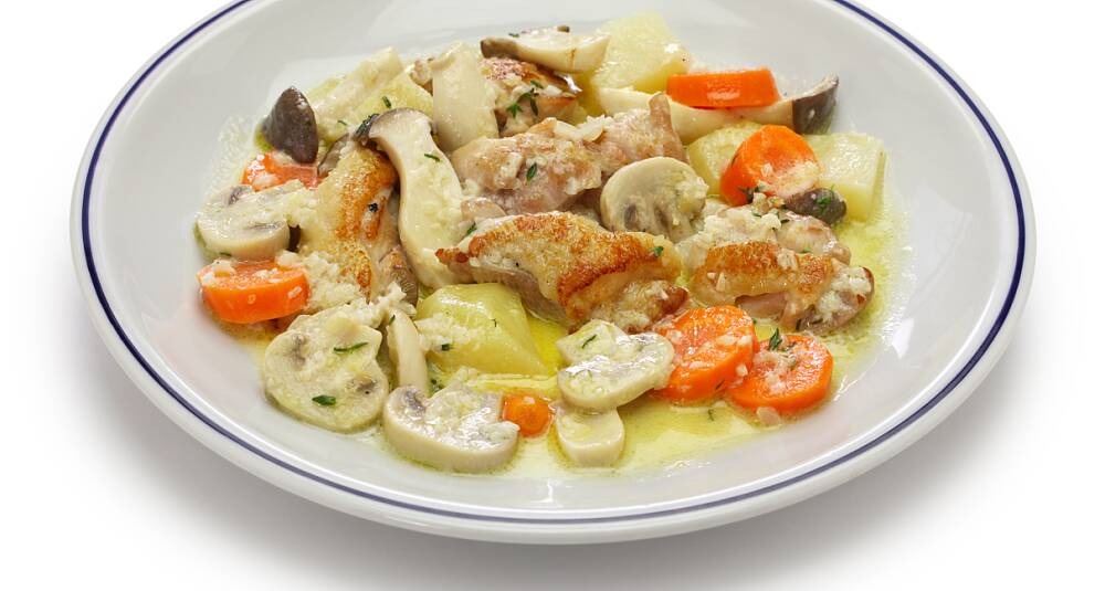 Vårkylling-frikassè