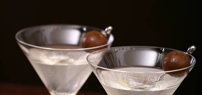 Klar chocolate martini - drinkoppskrift