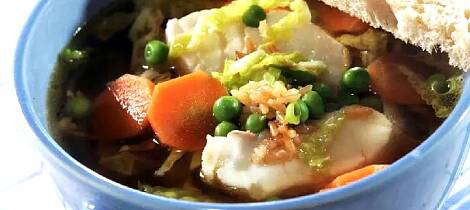 Fiskesuppe lager du enkelt - også med rester