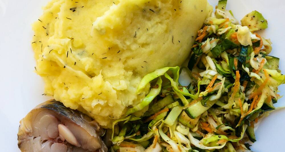 Colcannon til røykt makrell