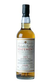 Blackadder Statement Ladyburn 43 YO Raw Cask No.18