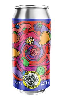 Amundsen In Cafruits Triple Berry & Maple Smoothie Pastry Sour