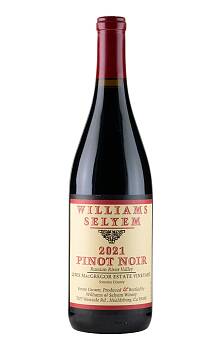 Williams Selyem Lewis MacGregor Estate Vineyard Pinot Noir