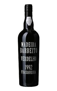 Barbeito Verdelho Frasqueira 1992