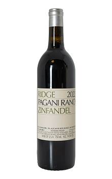 Ridge Pagani Ranch Zinfandel