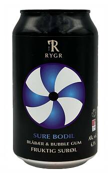 RYGR Sure Bodil Blåbær & Bubblegum Surøl