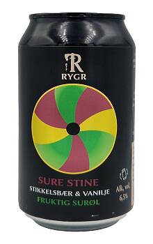RYGR Sure Stine Stikkelsbær/Vanilje surøl