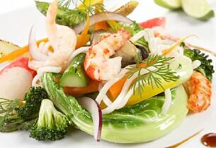 En wok som denne pirrer smaksløkene og sørger for at dagens grønne dose sikres