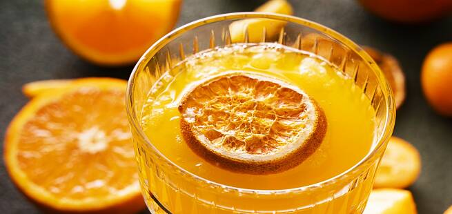 Sammensurium - drinkoppskrift med rom og mandarin