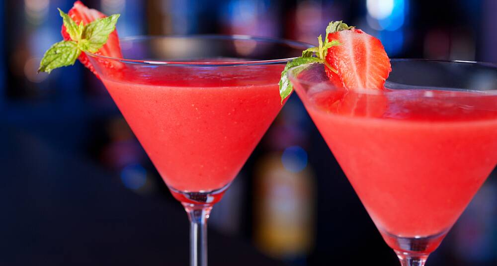 Strawberry daiquiri - drinkoppskrift