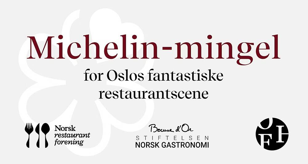 Michelin-mingel 1. juni i Oslo - bransjen følger utdelingen sammen