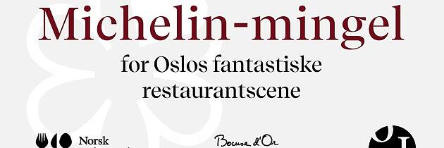 Michelin-mingel 1. juni i Oslo - bransjen følger utdelingen sammen