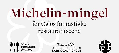 Michelin-mingel 1. juni i Oslo - bransjen følger utdelingen sammen