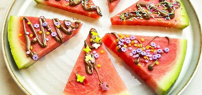 Festlig vannmelon